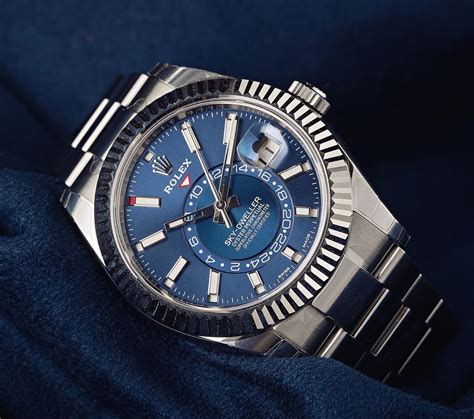 rolex skydweller size|rolex sky dweller blue dial.